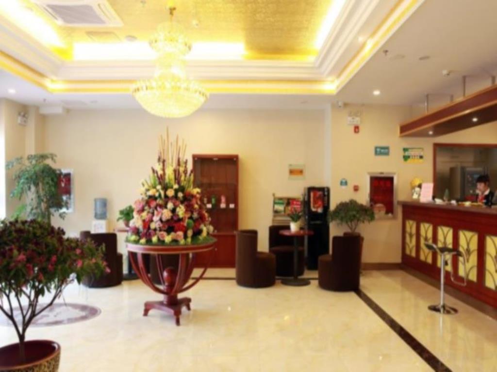 GreenTree Inn JiangSu SuQian YiWu Business Center FuKang Avenue Express Hotel Exterior foto