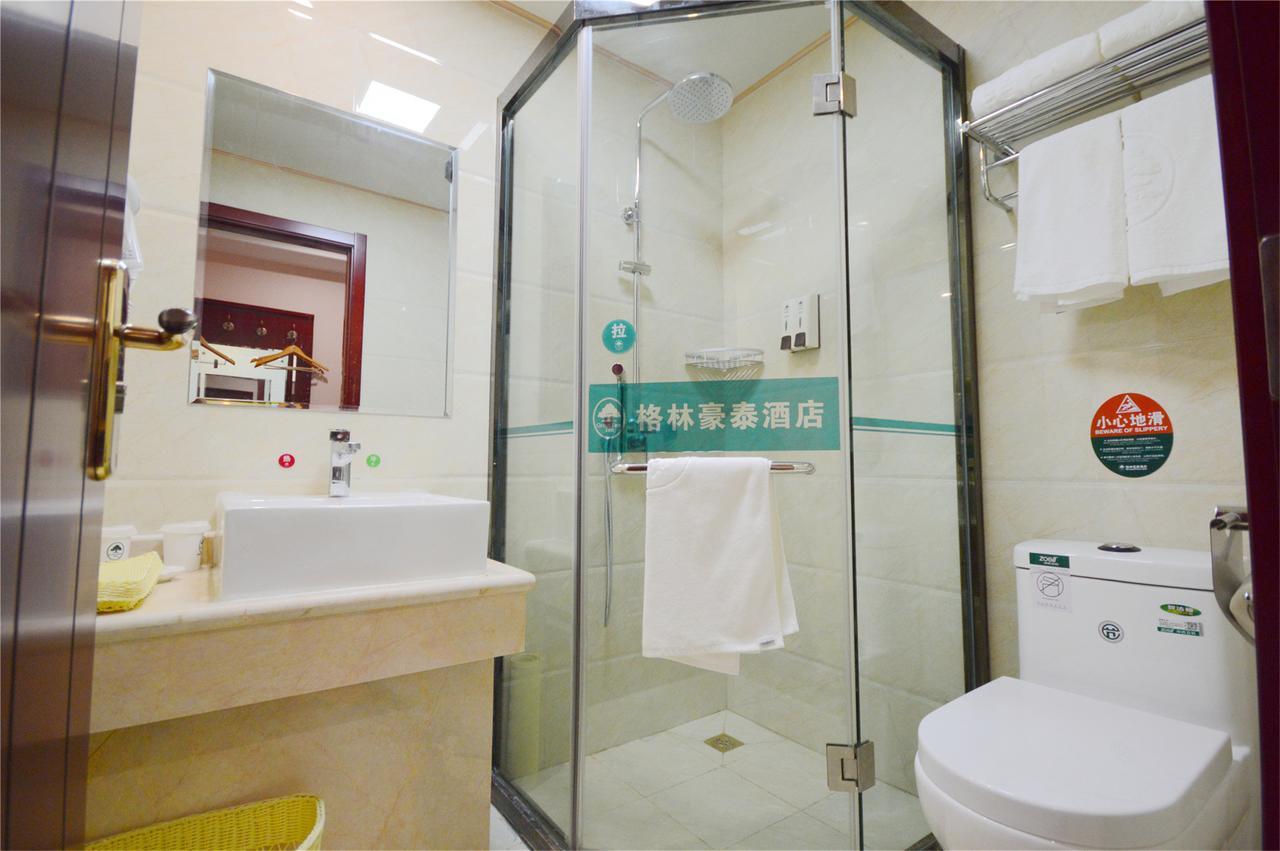 GreenTree Inn JiangSu SuQian YiWu Business Center FuKang Avenue Express Hotel Exterior foto